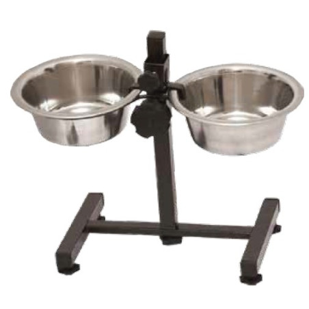 Yarro Stojak z miskami 25cm / 2,8L - All4Animals