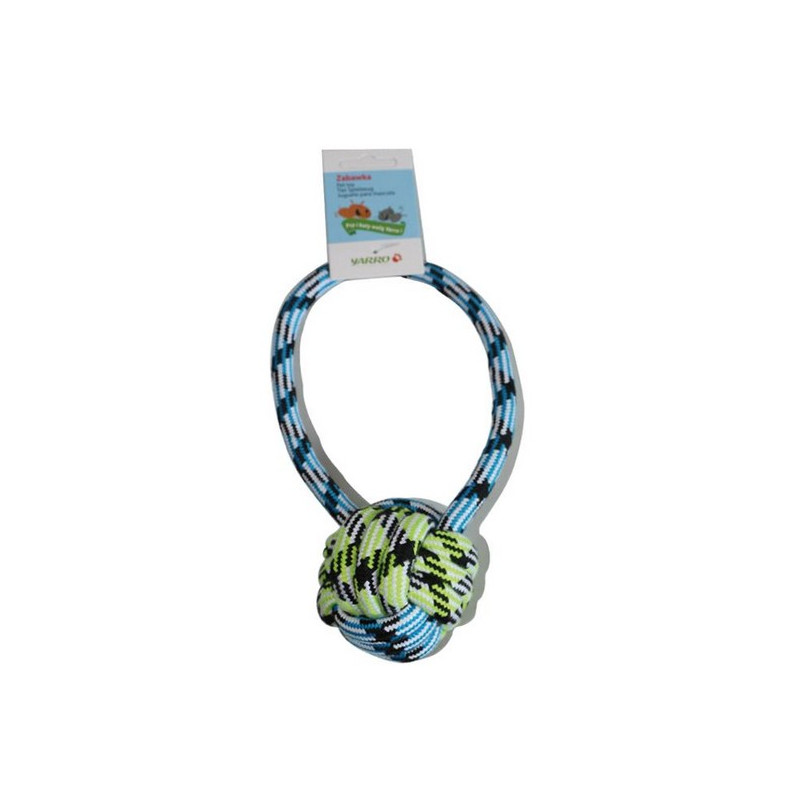 Yarro Piłka ze sznura z uchwytem 27cm - All4Animals