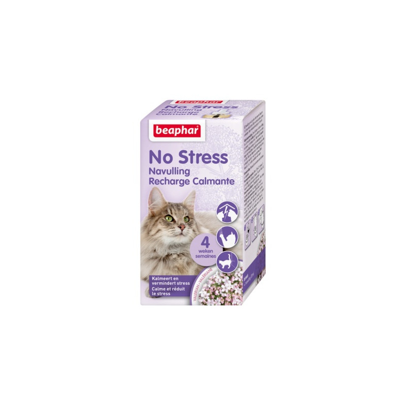 Beaphar No Stress Calming Refill - wkład do aromatyzera behawioralnego dla kotów 30ml - All4Animals