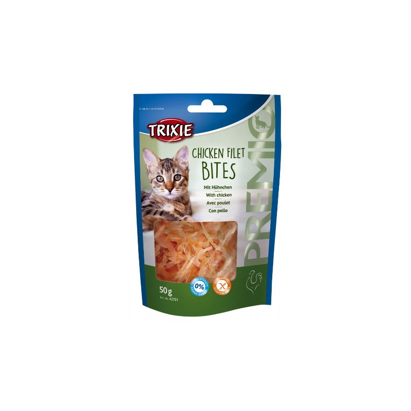 Trixie Premio Chicken Filets Bites - filety z kurczaka - All4Animals