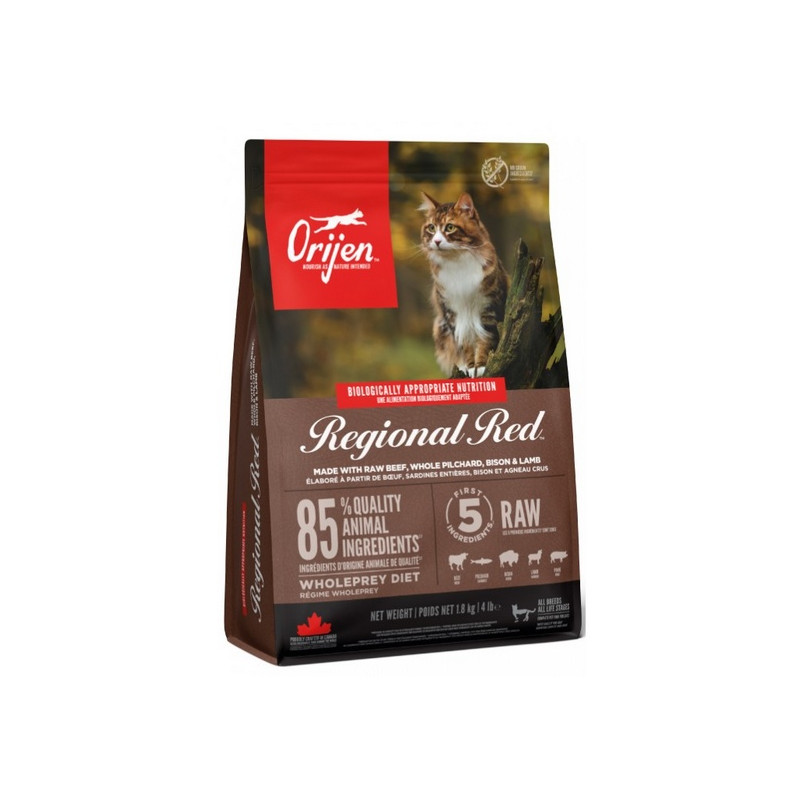 Orijen Regional Red Cat 1,8kg - All4Animals