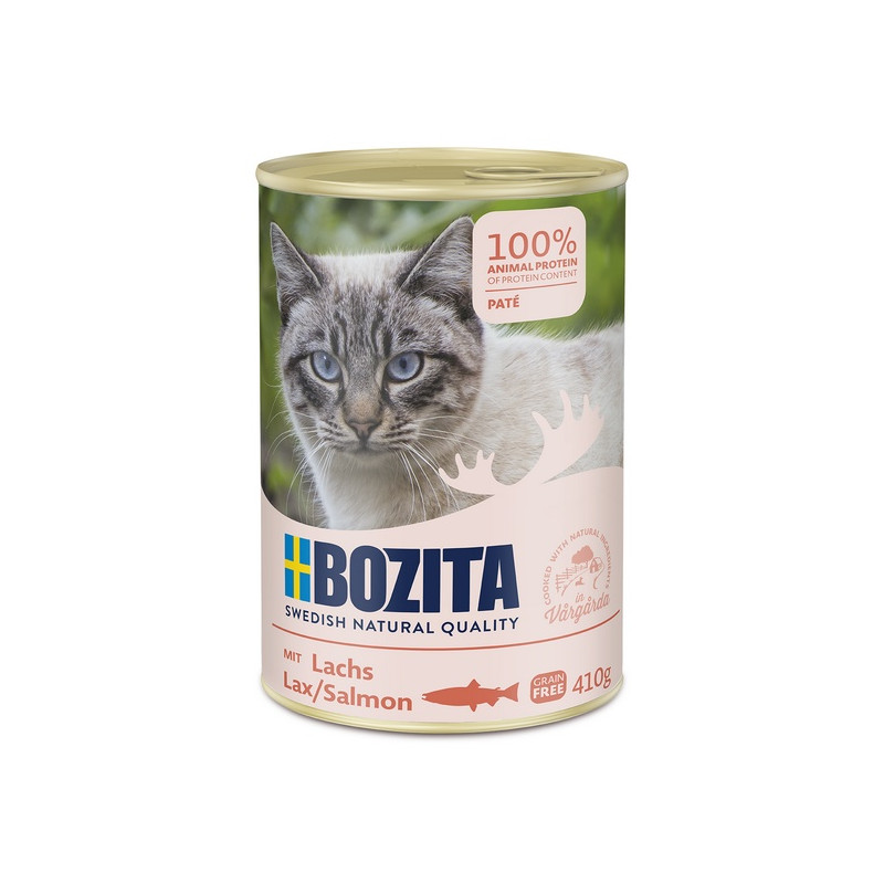 Bozita z Łososiem puszka 400g - All4Animals