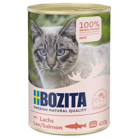 Bozita z Łososiem puszka 400g - All4Animals