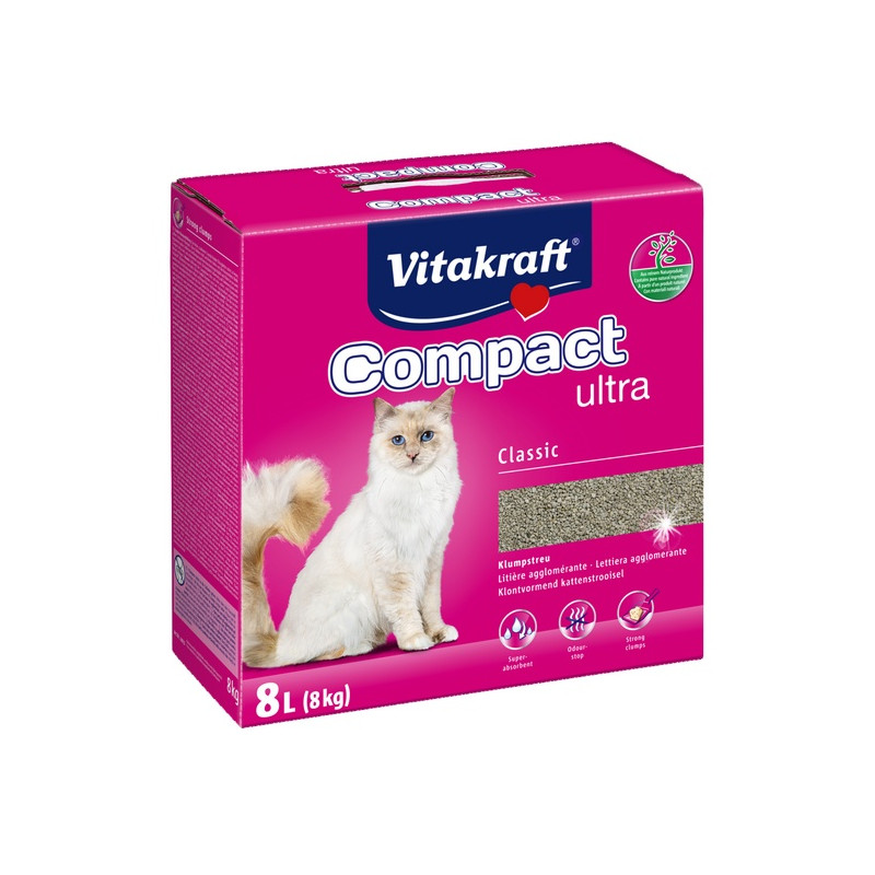 Żwirek Vitakraft Compact Ultra 8kg - All4Animals