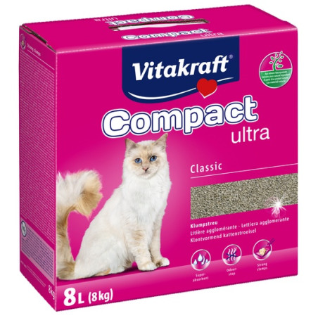 Żwirek Vitakraft Compact Ultra 8kg - All4Animals