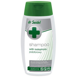 Dr Seidel Szampon dla psów Jodoforowy (również dla kotów i fretek) 220ml - All4Animals