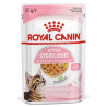 Royal Canin Kitten Sterilised karma mokra w galaretce dla kociąt od 6 do 12 miesiąca życia, sterylizowanych saszetka 85g - All4A