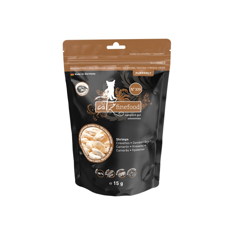 Catz Finefood Purrrrly N.109 Krewetki 15g - All4Animals
