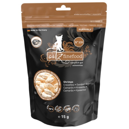 Catz Finefood Purrrrly N.109 Krewetki 15g - All4Animals
