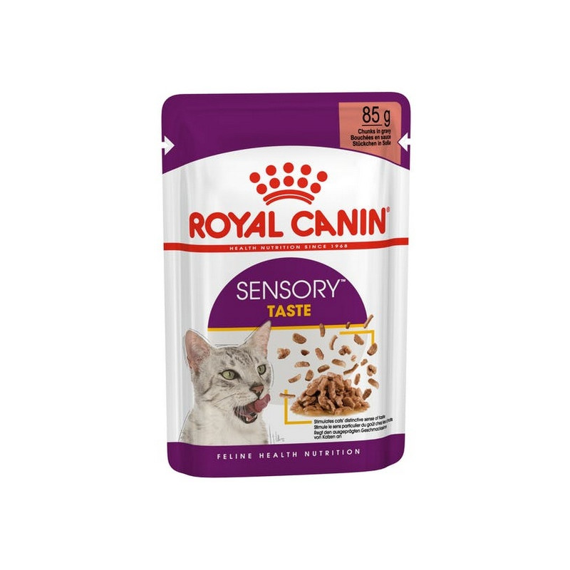 Royal Canin Sensory Taste w sosie karma mokra dla kotów dorosłych saszetka 85g - All4Animals