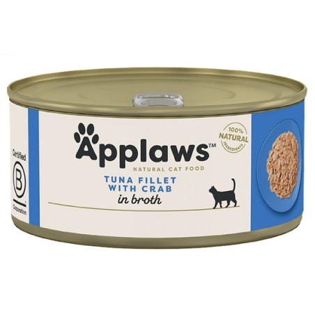 Applaws puszka dla kota Tuńczyk i Kraby 70g - All4Animals
