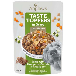Applaws Taste Toppers Saszetka dla psa - jagnięcina, cukinia i marchew w sosie 85g - All4Animals