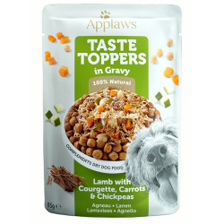 Applaws Taste Toppers Saszetka dla psa - jagnięcina, cukinia i marchew w sosie 85g - All4Animals