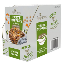 Applaws Taste Toppers Saszetka dla psa - jagnięcina, cukinia i marchew w sosie 85g - All4Animals