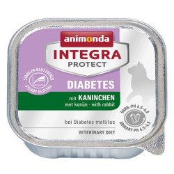 Animonda Integra Protect Diabetes dla kota - z królikiem tacka 100g - All4Animals