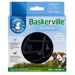 Baskerville Kaganiec Ultra-3 czarny - All4Animals