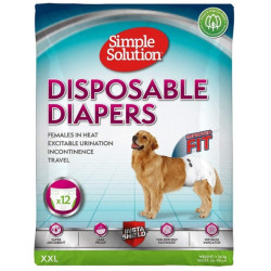 Simple Solution Pieluchy jednorazowe dla suczek XXL 12szt. - All4Animals