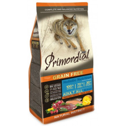 Primordial Dog Grain Free Adult Trout & Duck 12kg - All4Animals