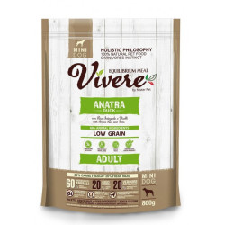 Vivere Dog Mini Adult Duck 800g - All4Animals