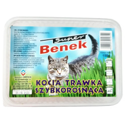 Super Benek Trawka szybkorosnąca dla kota 150g - All4Animals