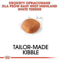 Royal Canin West Highland White Terrier Adult karma sucha dla psów dorosłych rasy west highland white terrier 3kg - All4Animals