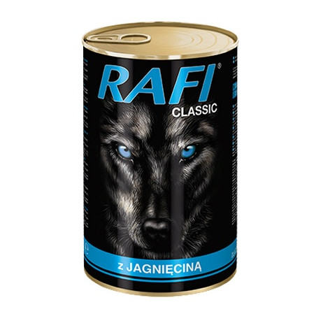 Rafi Pies Classic Jagnięcina w sosie 1240g - All4Animals
