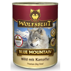Wolfsblut Dog Blue Mountain - dziczyzna i ziemniaki puszka 395g - All4Animals