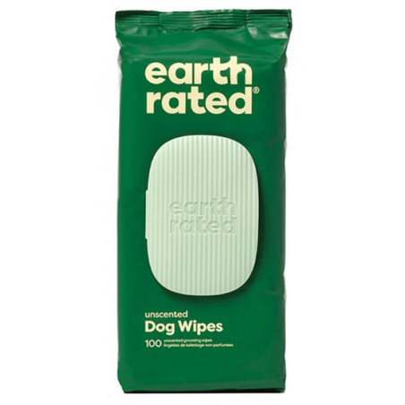 Earth Rated Chusteczki kompostowalne bezzapachowe 100szt - All4Animals
