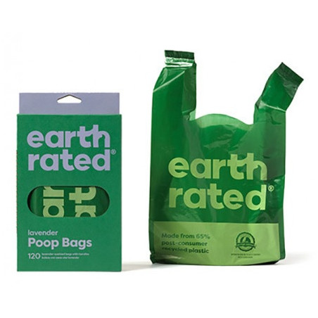 Earth Rated Reklamówki lawendowe 120szt - All4Animals