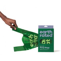 Earth Rated Reklamówki lawendowe 120szt - All4Animals