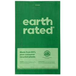 Earth Rated Woreczki do zbierania odchodów 300szt lawendowe - All4Animals