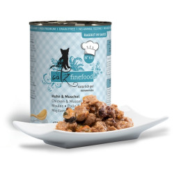 Catz Finefood Ragout N.613 Kurczak i Omułek puszka 380g - All4Animals