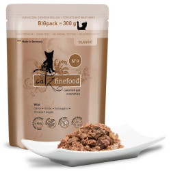 Catz Finefood Classic N.09 Dziczyzna saszetka 300g - All4Animals