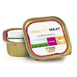 Healthy Meat Kot Mono Przepiórka tacka 90g - All4Animals