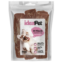 IdeaPet Fileciki z jagnięciną i rybą 500g - All4Animals