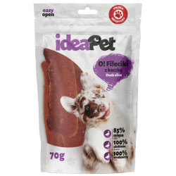 IdeaPet O! Fileciki z kaczką 70g - All4Animals