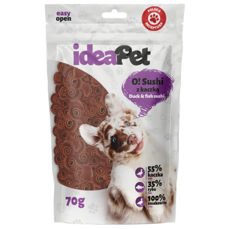 IdeaPet O! Sushi z kaczką 70g - All4Animals