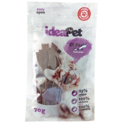 IdeaPet O! Paski z kaczką 70g - All4Animals