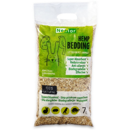 Nestor Ściółka konopna 7L - All4Animals