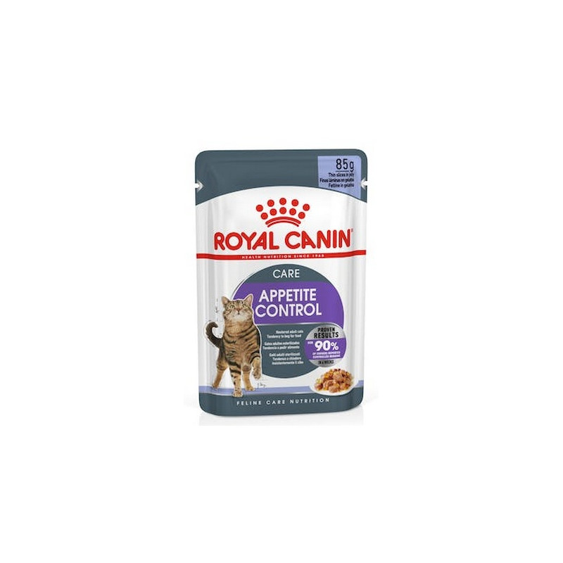 Royal Canin Appetite Control Care karma mokra w galaretce dla kotów dorosłych, domagających się jedzenia saszetka 85g - All4Anim