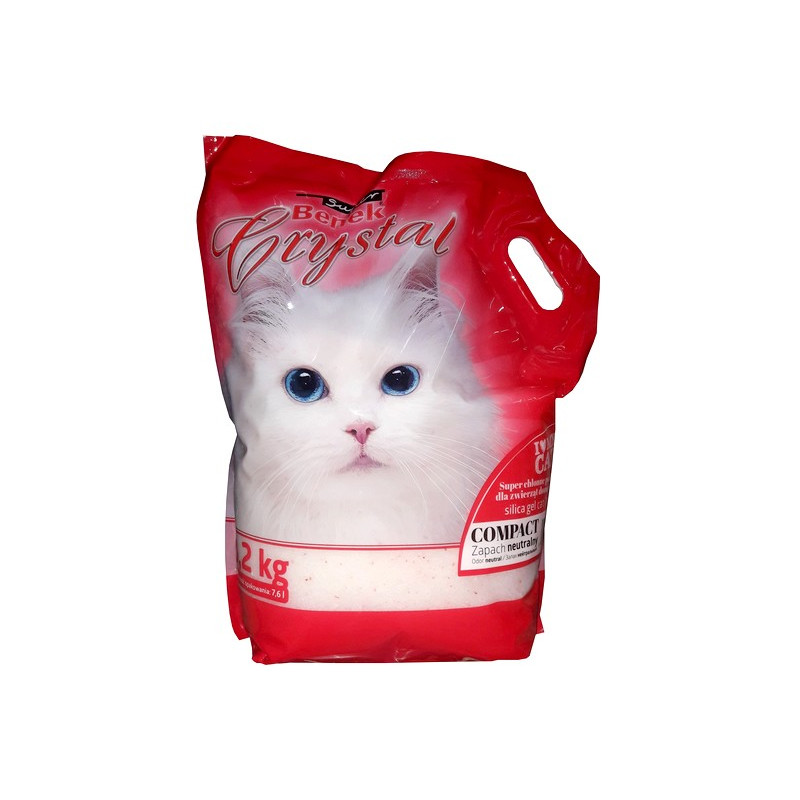 Super Benek Crystal Silikonowy Compact 7,6L / 3,2kg - All4Animals