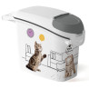 Curver Pet Life Pojemnik na kocią karmę lub żwirek 6kg - All4Animals