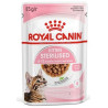 Royal Canin Kitten Sterilised karma mokra w sosie dla kociąt od 6 do 12 miesiąca życia, sterylizowanych saszetka 85g - All4Anima
