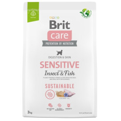 Brit Care Sustainable Sensitive Insect & Fish 3kg - All4Animals