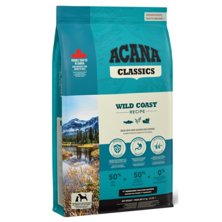 Acana Classics Wild Coast Dog 9,7kg - All4Animals