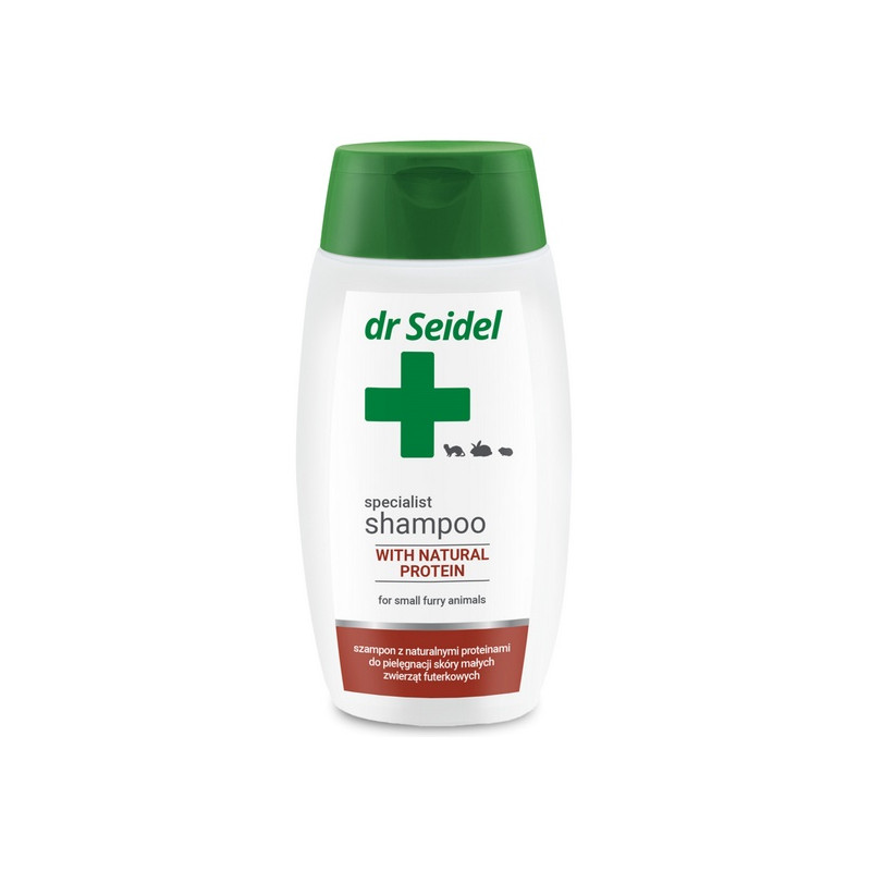 Dr Seidel Szampon proteinowy dla małych zwierząt futerkowych 220ml - All4Animals