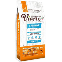 Vivere Maxi Adult Salmon 12kg Karma Monobiałkowa z Łososiem dla dużych ras - All4Animals