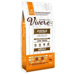 Vivere Maxi Adult Buffalo 12kg Karma Monobiałkowa z Bawołem dla dużych ras - All4Animals