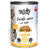 TUF TUF Kawałki mięsne z drobiem dla kota puszka 415g - All4Animals