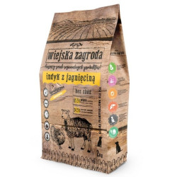 Wiejska Zagroda Indyk z jagnięciną 2kg - All4Animals